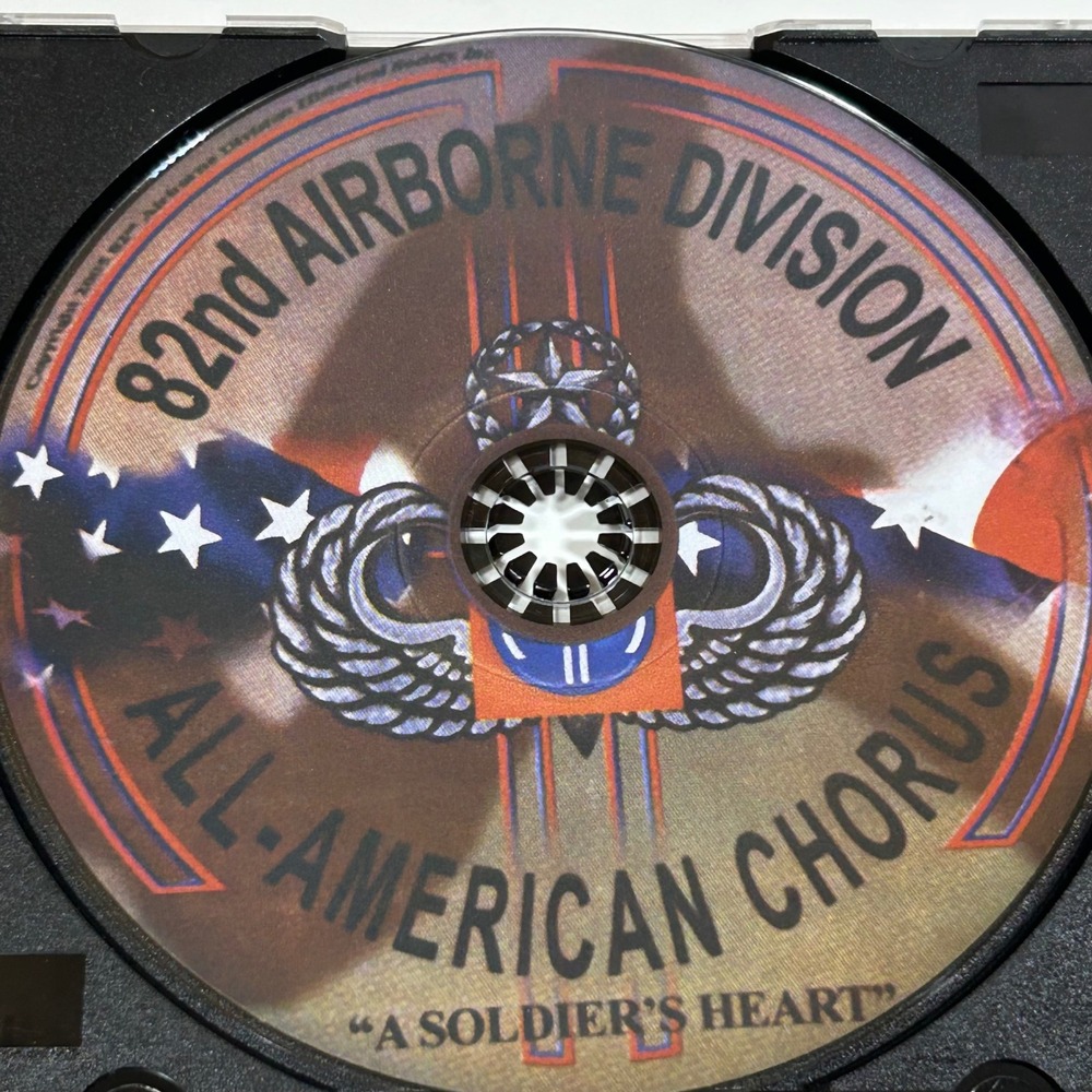 82nd Airborne Division All-American Chorus A Soldier's Heart CD 2005 US Army - Picture 4 of 9